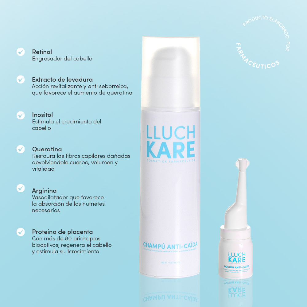 Fórmula dúo anti-caída - 1 mes