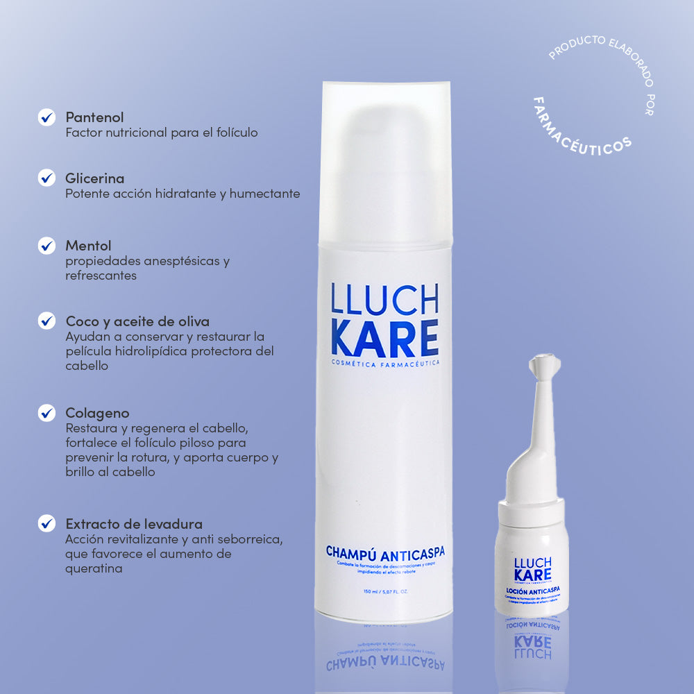 Fórmula dúo anticaspa - 1 mes